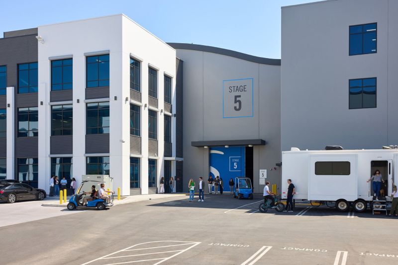 Main entrance for Stage 5 Hollywood Studios