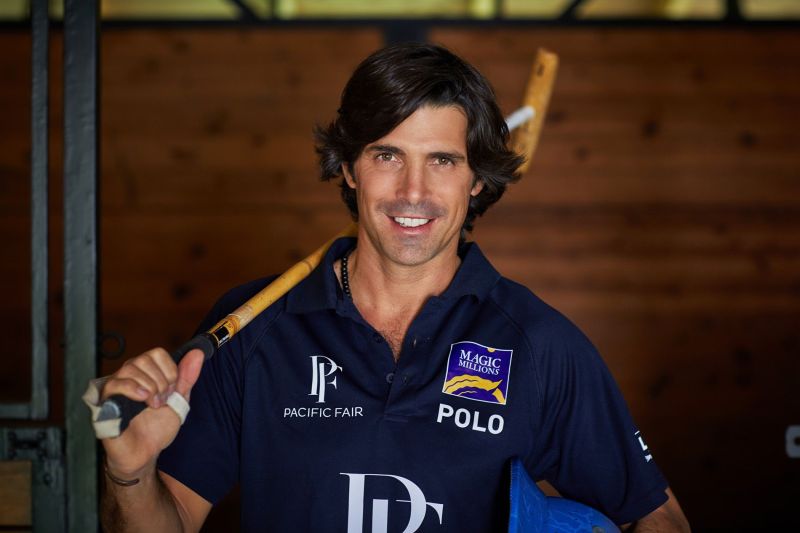 Nacho Figueras Portrait. Polo Player for Magic Milions