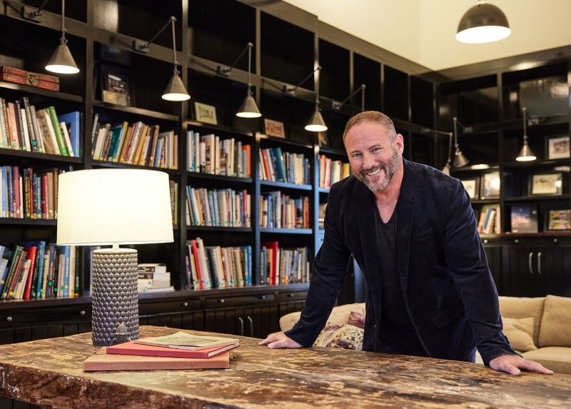 Wade Weissmann Portrait, Architect in his studio in Milwaukee