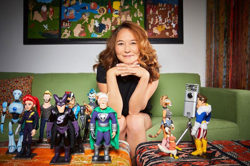 Linda Lamontagne, Casting Director for Animated Movies. For Emmy Magazine