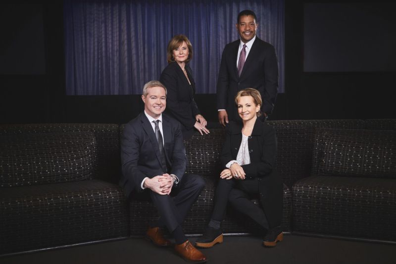 SAG-AFTRA President Gabrielle Carteris with Executives