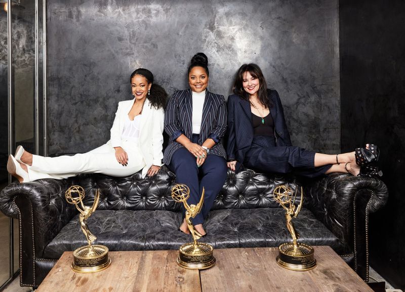 The Black Lady sketch show editors team