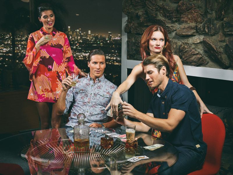 Stahl House, fashion lifestyle poker