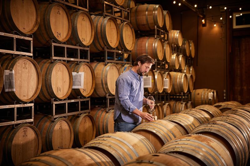 Winemaker Tim Colla, Saintsbury Winery in the Carneros Ava, California